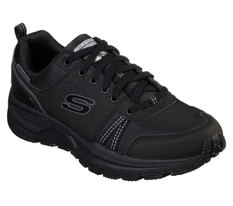 Skechers Herr Svarta Sneakers - Escape Plan 2.0 - Lochridge - Sverige (VQKUF-0235)